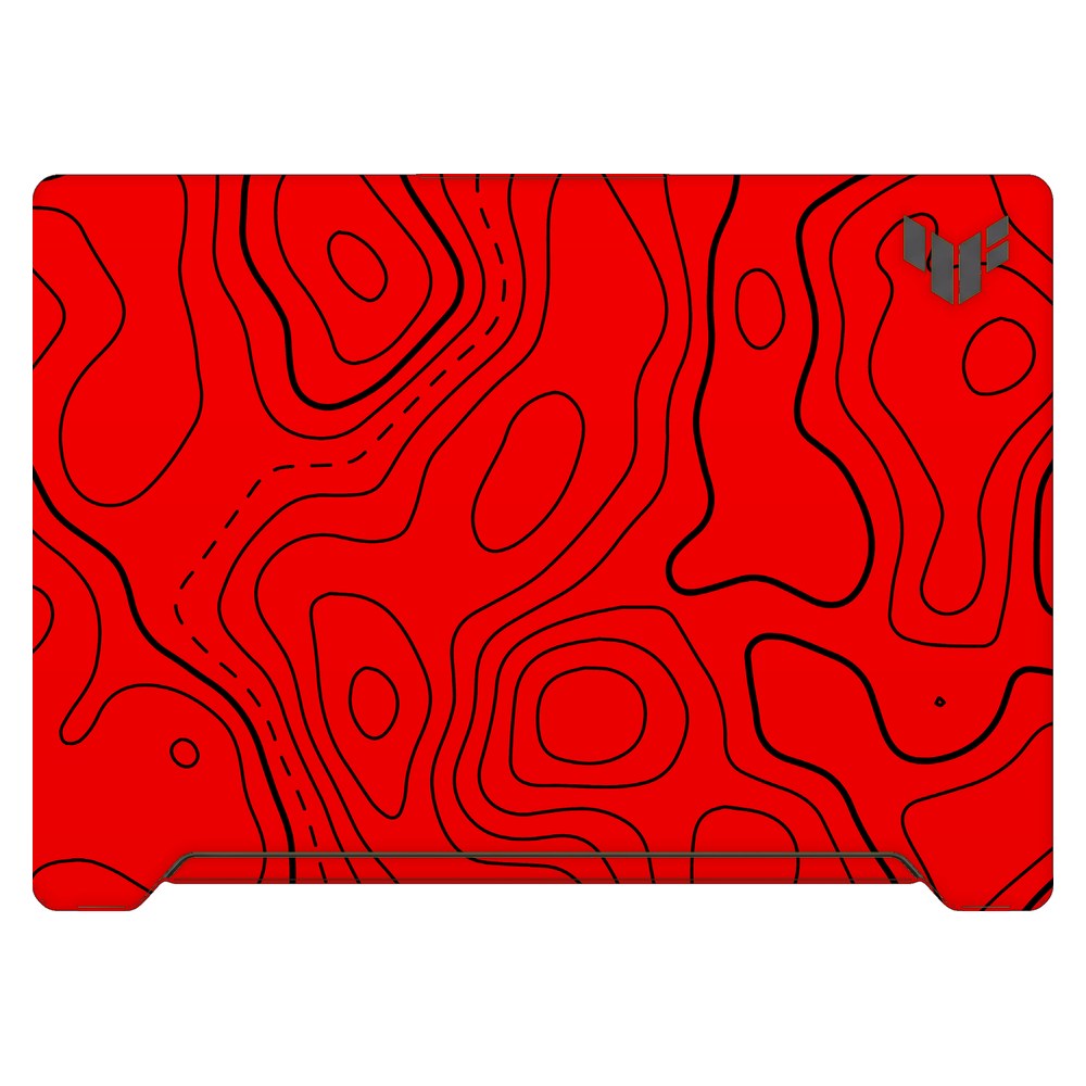 ASUS TUF Dash F15 FX517Z 2022 laptop skin - Damascus Red