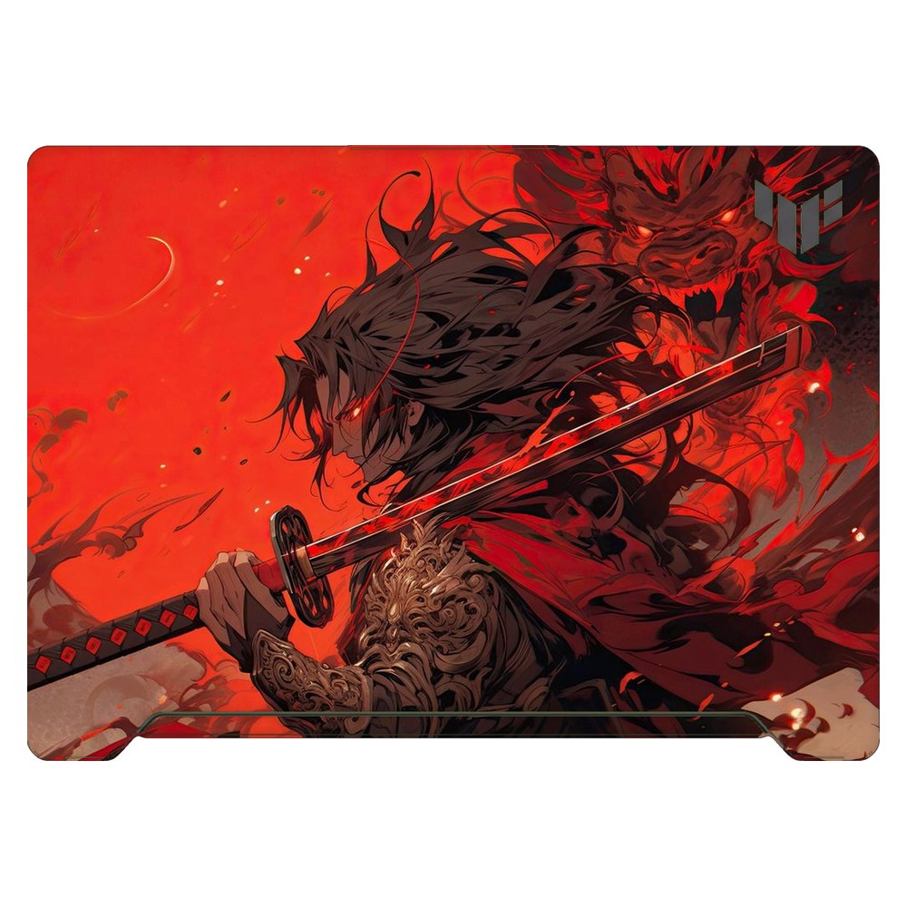 ASUS TUF Dash F15 FX517Z 2022 laptop skin - Dragon Blade Ronin