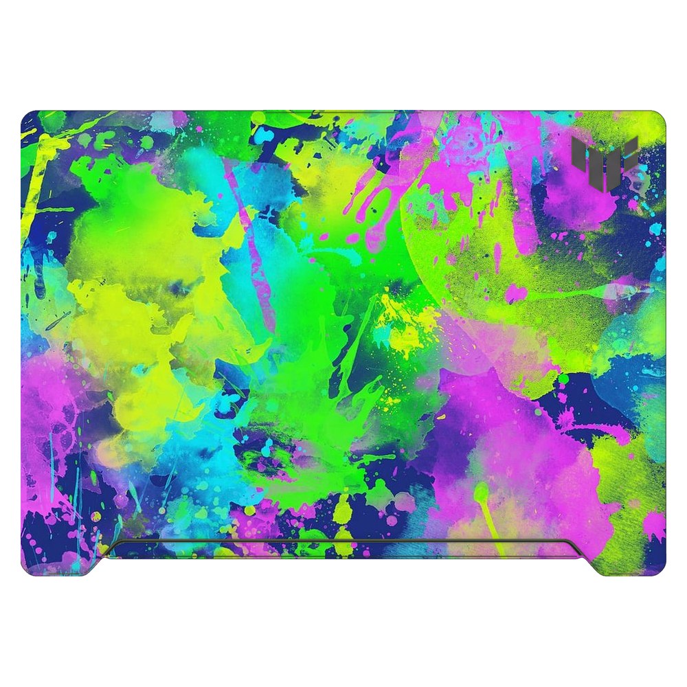 ASUS TUF Dash F15 FX517Z 2022 laptop skin - Electric Artistic Backdrop