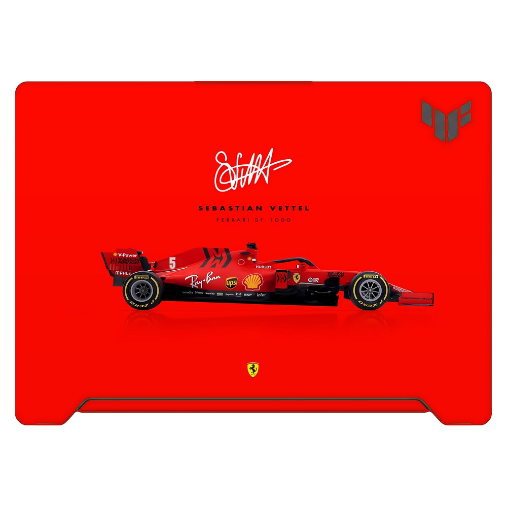 ASUS TUF Dash F15 FX517Z 2022 laptop skin - Ferrari
