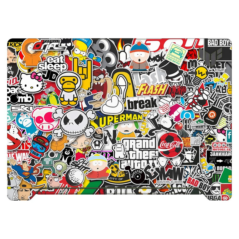 ASUS TUF Dash F15 FX517Z 2022 laptop skin - GTA Abstract
