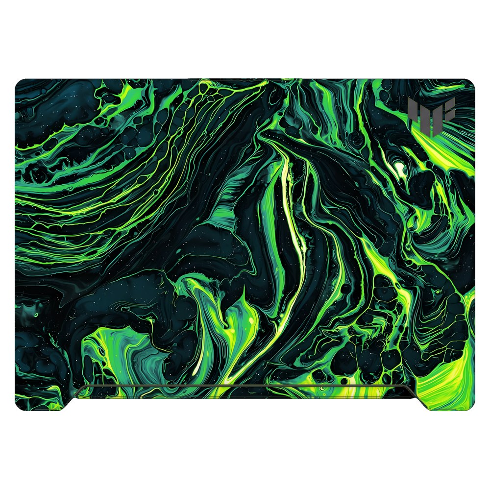 ASUS TUF Dash F15 FX517Z 2022 laptop skin - Green Blaze