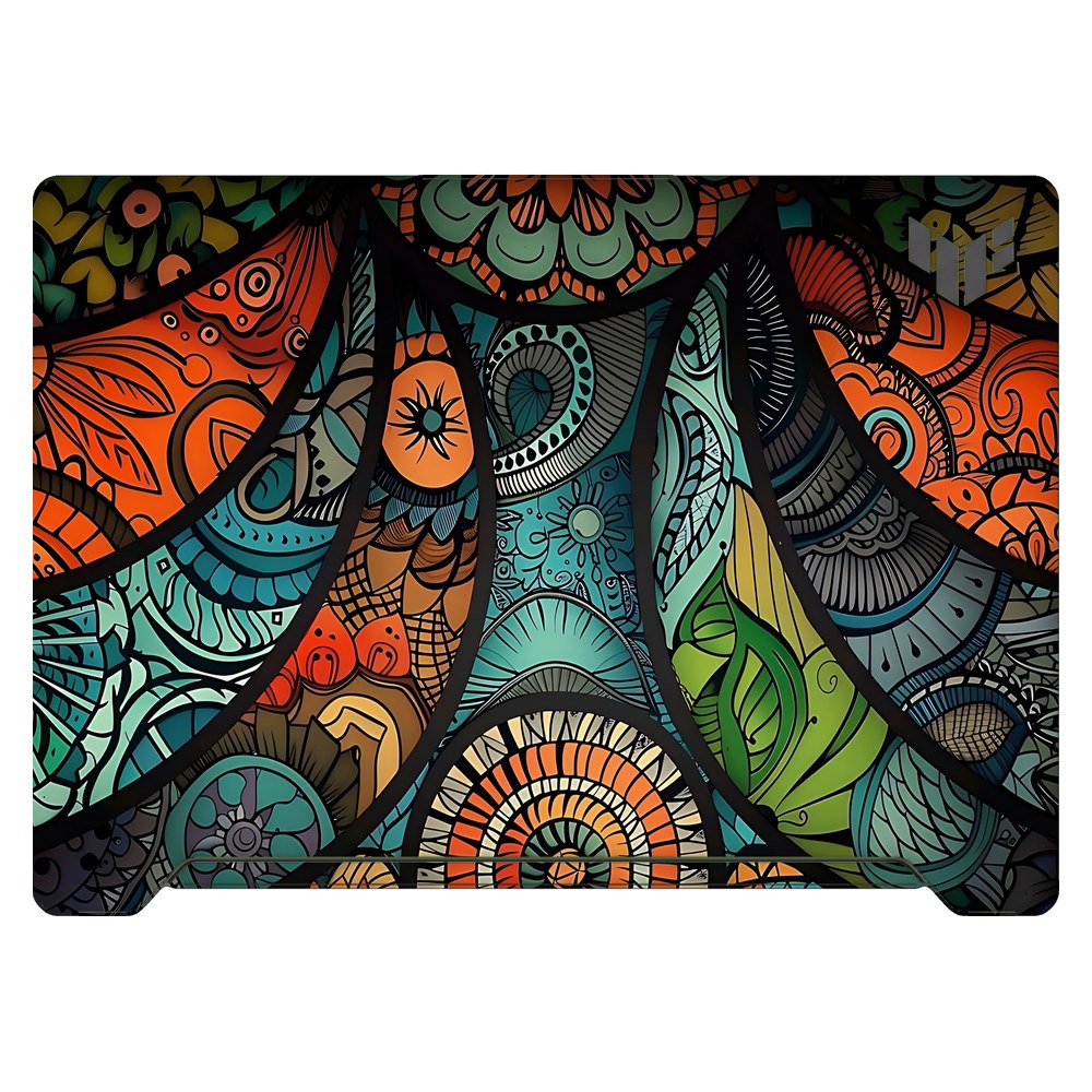 ASUS TUF Dash F15 FX517Z 2022 laptop skin - Kaleidoscope