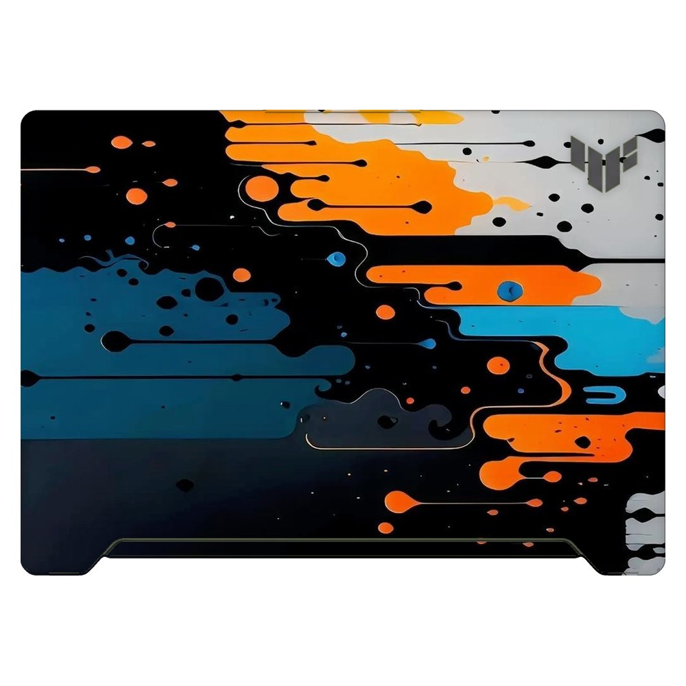 ASUS TUF Dash F15 FX517Z 2022 laptop skin - Paint Drips