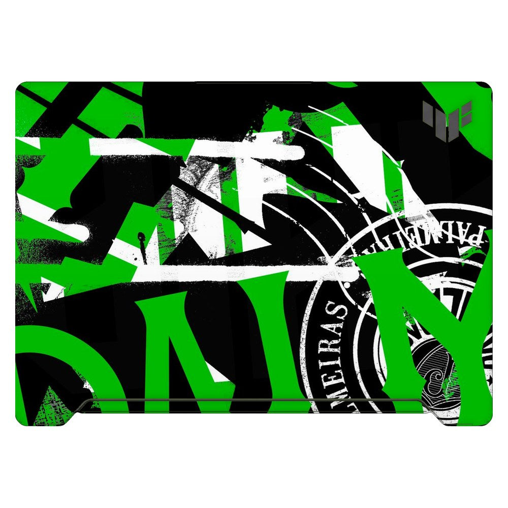 ASUS TUF Dash F15 FX517Z 2022 laptop skin - Palmeiras Green Graphics
