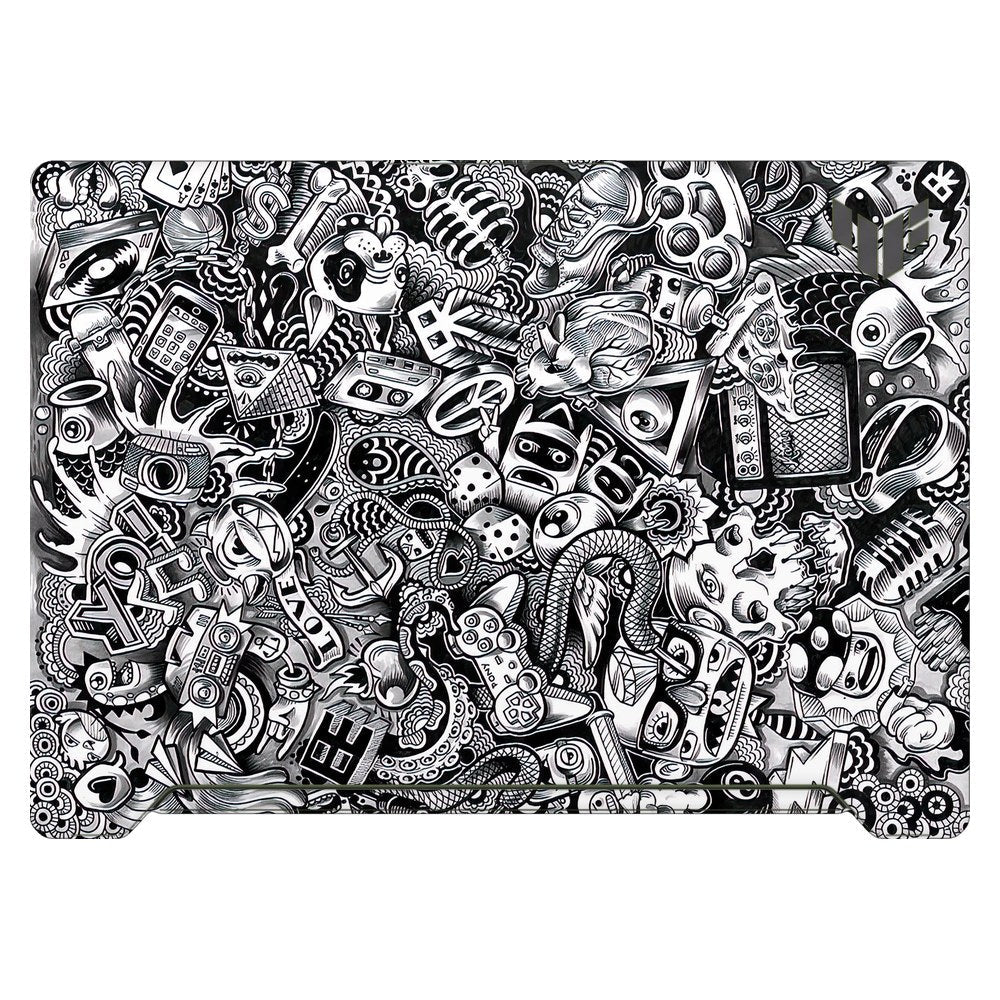ASUS TUF Dash F15 FX517Z 2022 laptop skin - Pony Doodle