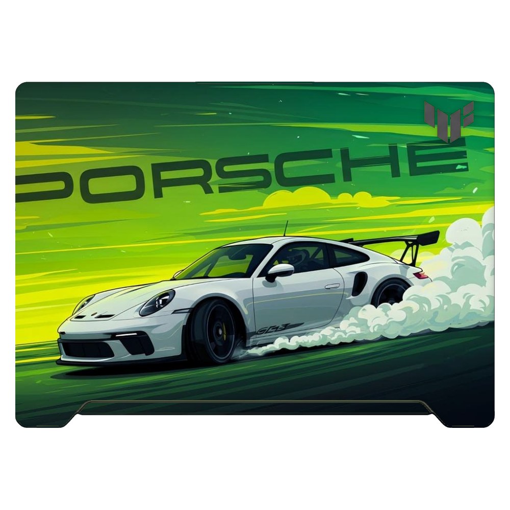 ASUS TUF Dash F15 FX517Z 2022 laptop skin - Porsche Green Drift