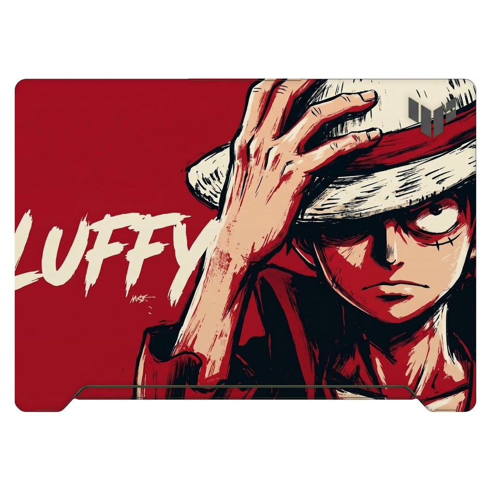 ASUS TUF Dash F15 FX517Z 2022 laptop skin - Rubber Man Red