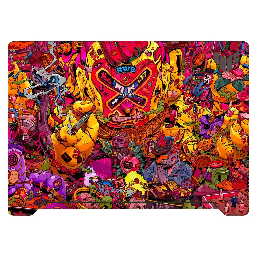 ASUS TUF Dash F15 FX517Z 2022 laptop skin - Thug Mafia