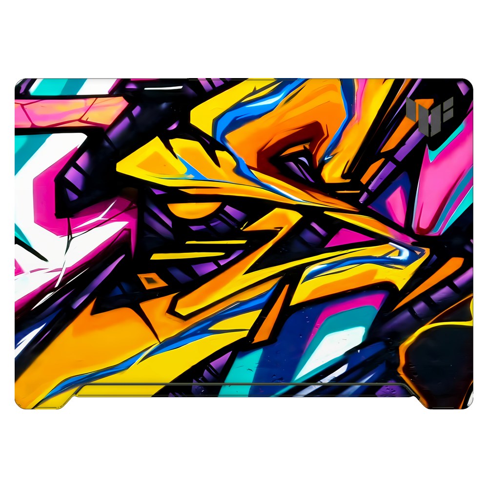 ASUS TUF Dash F15 FX517Z 2022 laptop skin - Urban Graffiti