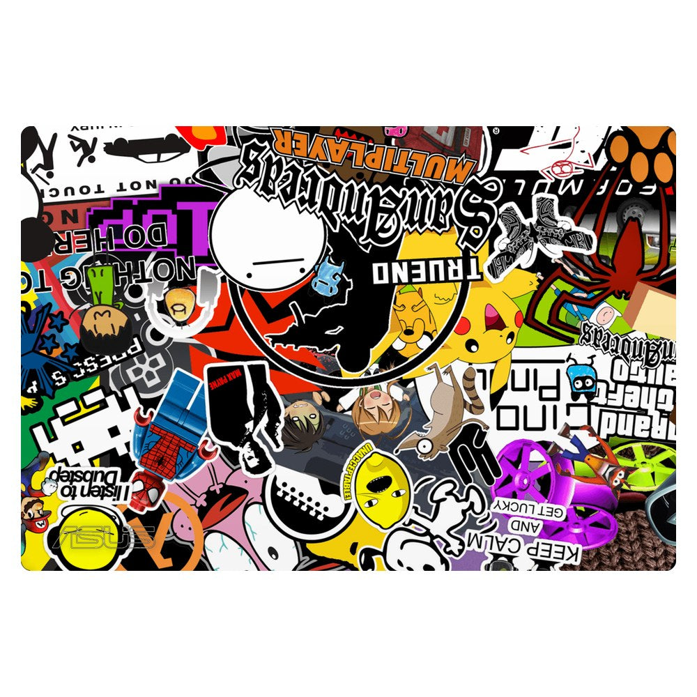 ASUS ZenBook 14 UX3402 laptop skin - 90s Doodle