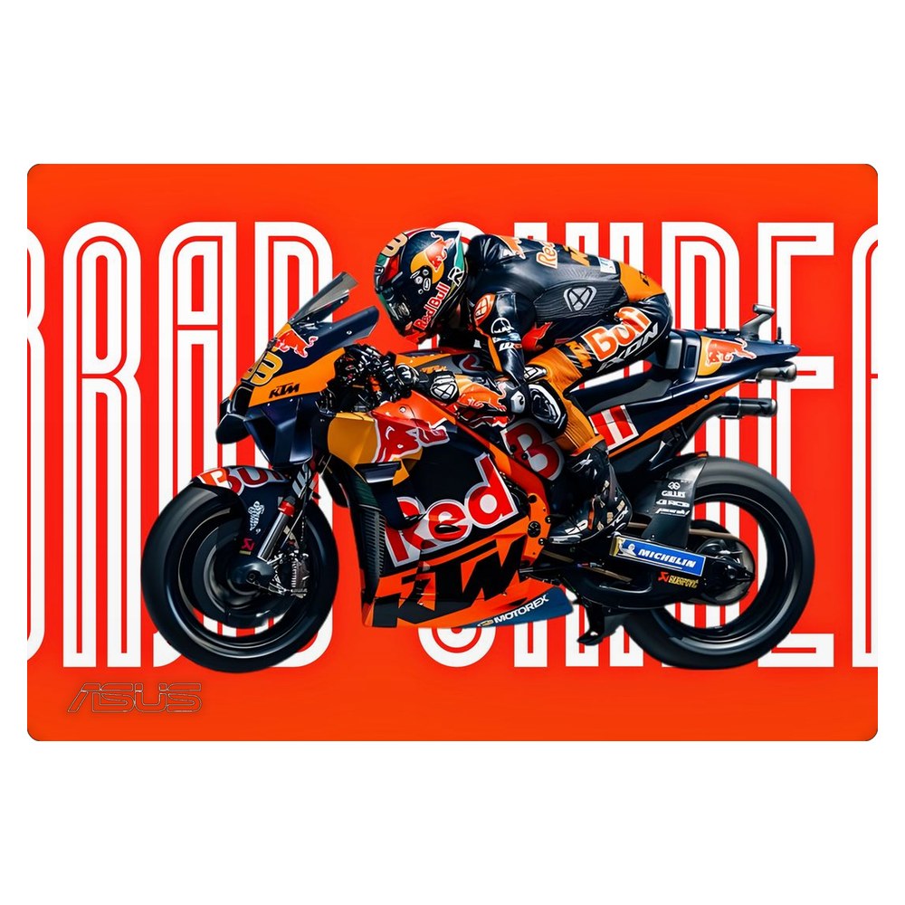 ASUS ZenBook 14 UX3402 laptop skin - Binder RedBull KTM Action
