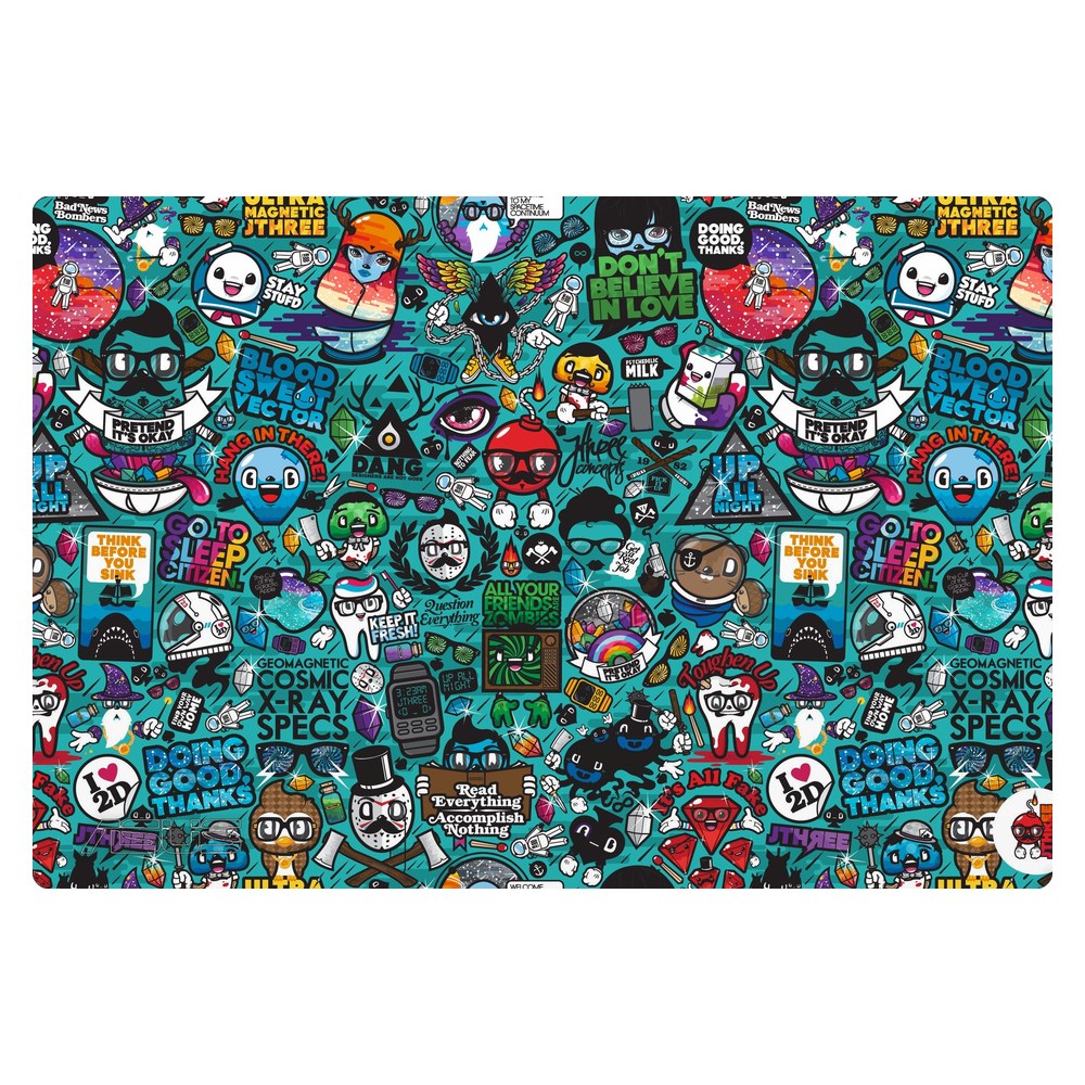 ASUS ZenBook 14 UX3402 laptop skin - Blue Sketch