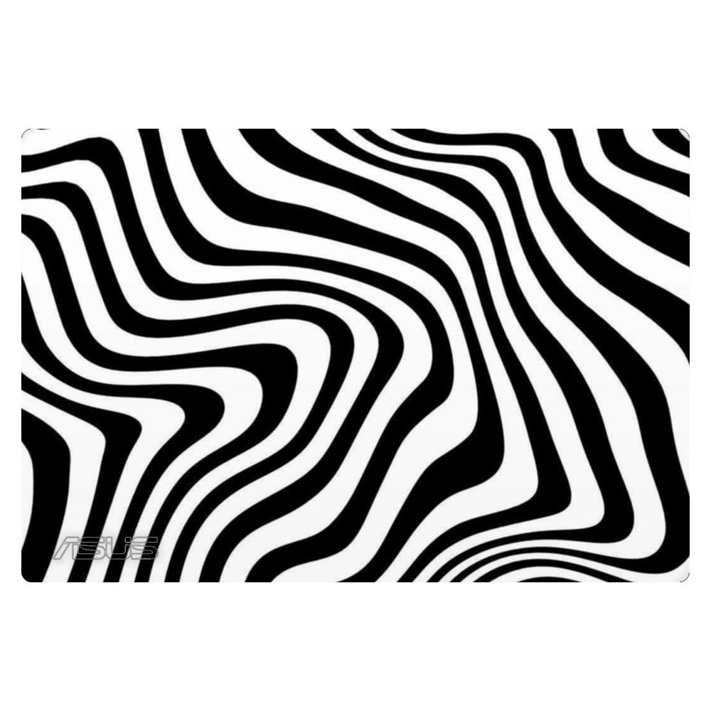 ASUS ZenBook 14 UX3402 laptop skin - Distorted Grid Abstract