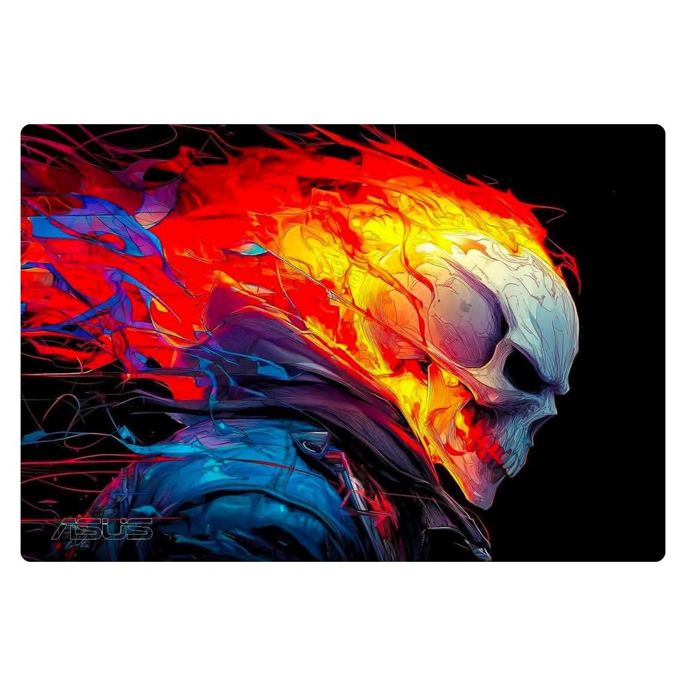 ASUS ZenBook 14 UX3402 laptop skin - Ghost Rider Inferno