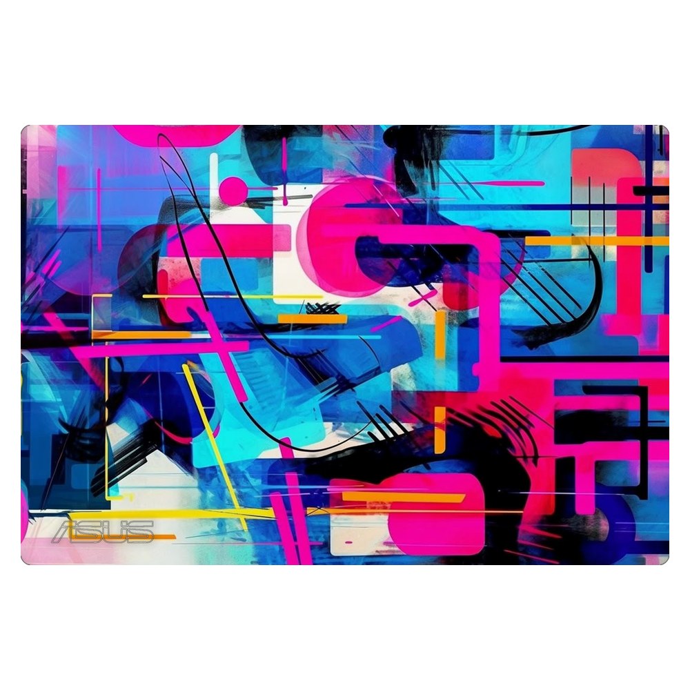 ASUS ZenBook 14 UX3402 laptop skin - Modern Geometric Fusion