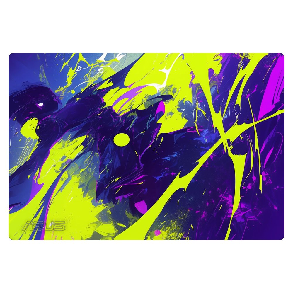 ASUS ZenBook 14 UX3402 laptop skin - Neon Paint Explosion