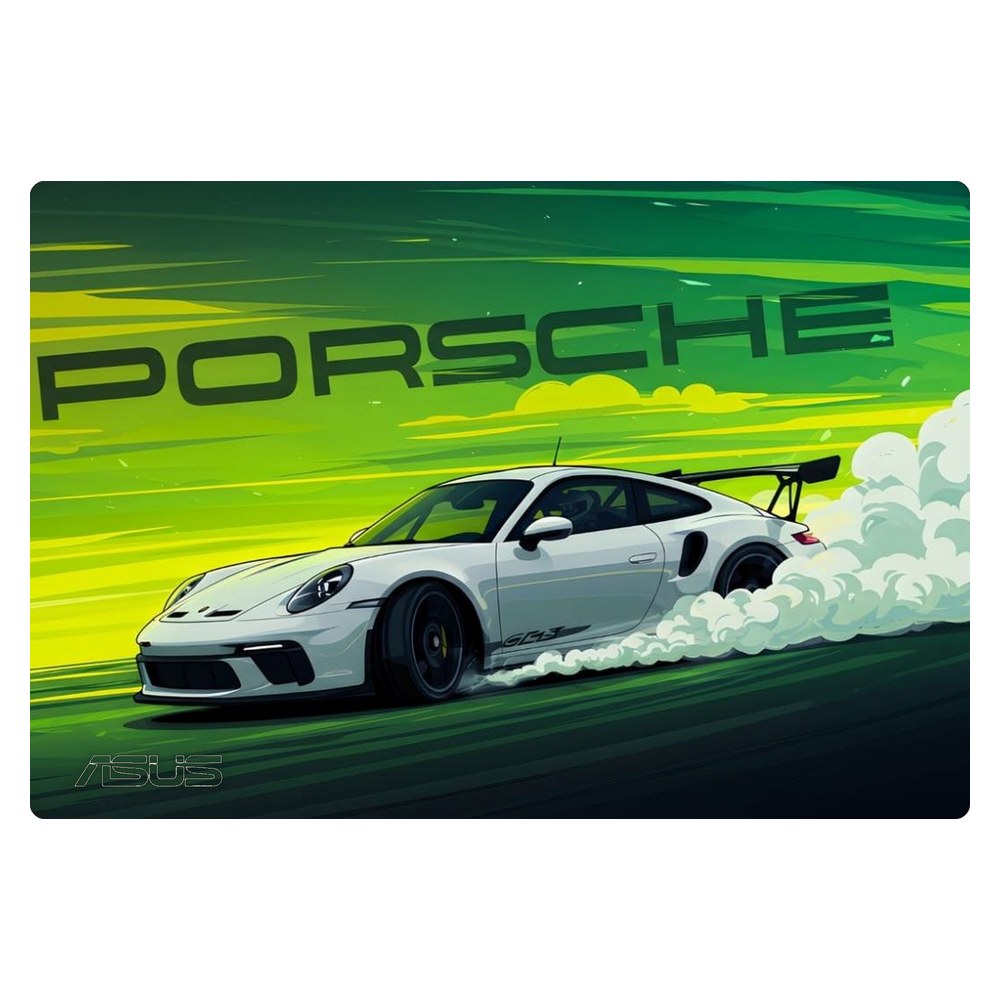ASUS ZenBook 14 UX3402 laptop skin - Porsche Green Drift