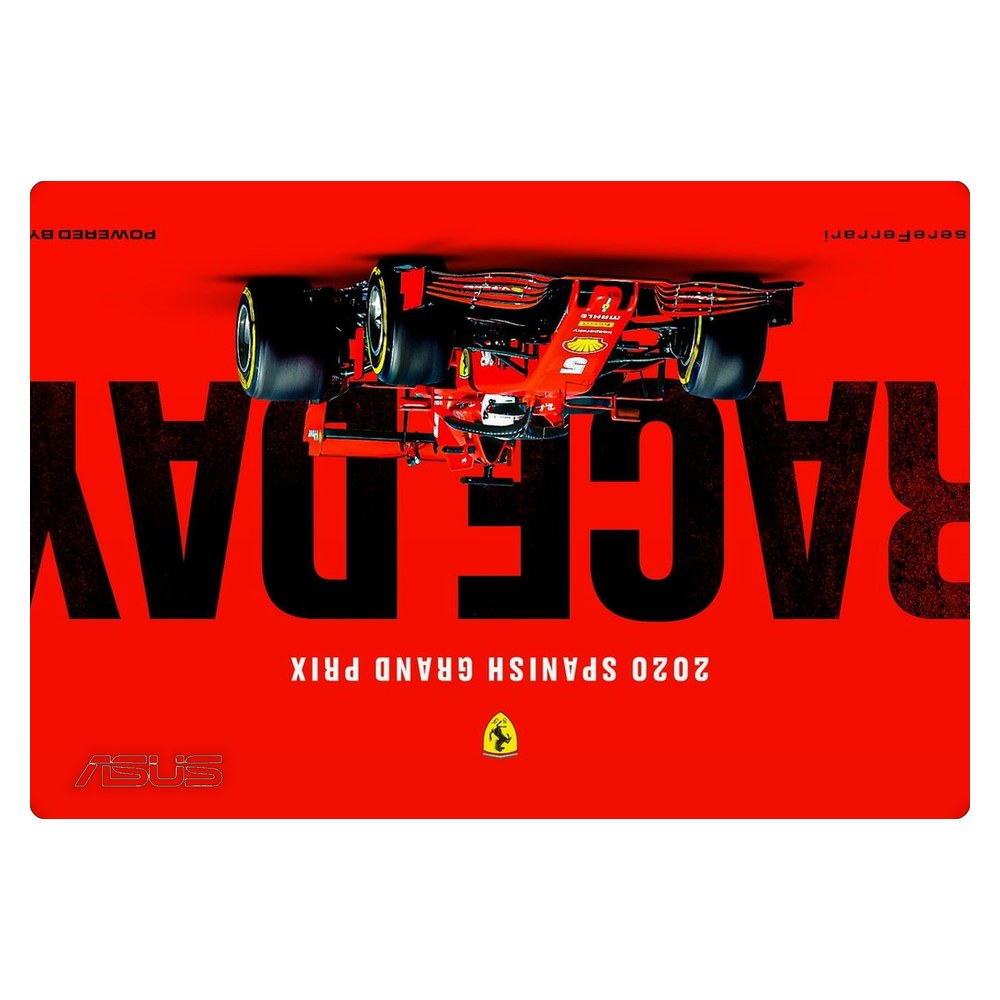 ASUS ZenBook 14 UX3402 laptop skin - RaceDay Ferrari Formula1