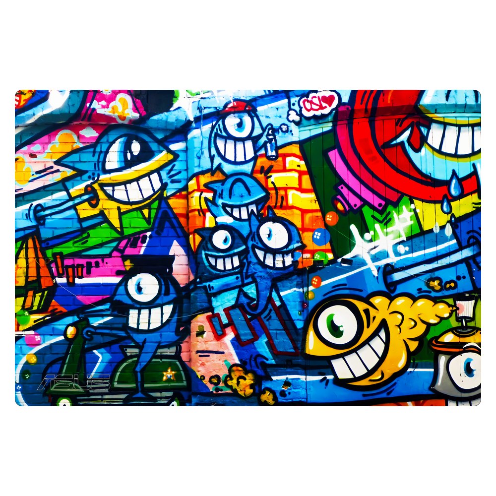 ASUS ZenBook 14 UX3402 laptop skin - Wall Graffiti