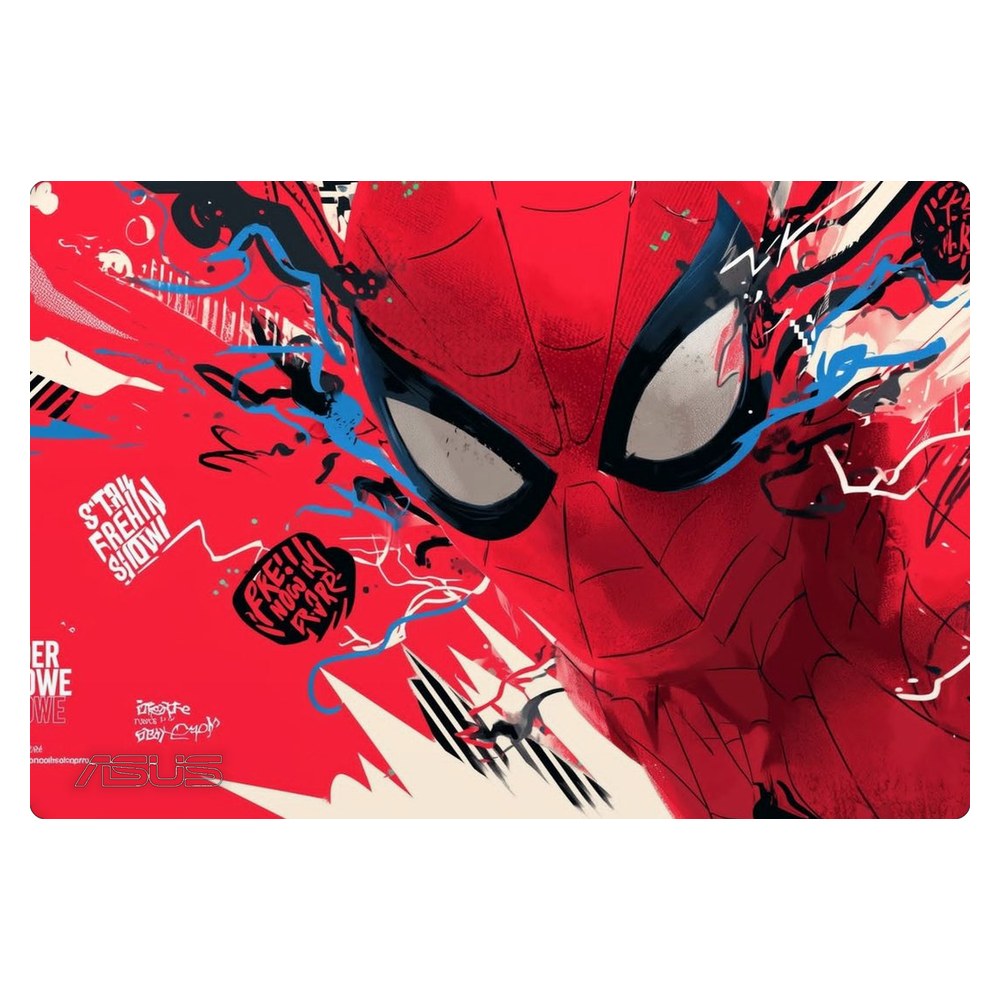 ASUS ZenBook 14 UX3402 laptop skin - Web Slinger Graffiti