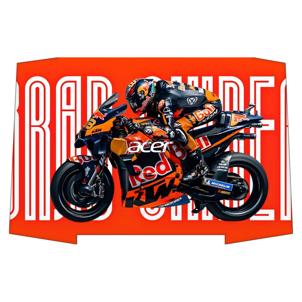 ACER Aspire VX 15 laptop skin - Binder RedBull KTM Action