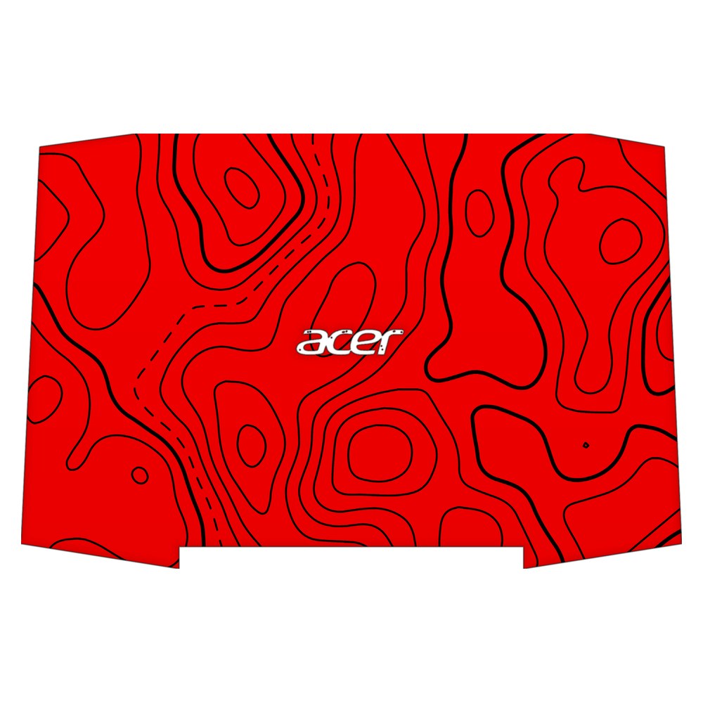 ACER Aspire VX 15 laptop skin - Damascus Red