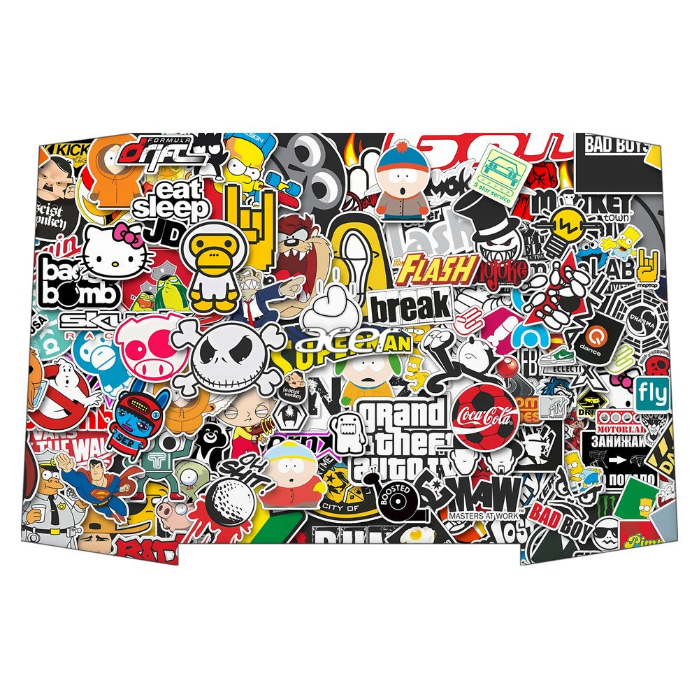 ACER Aspire VX 15 laptop skin - GTA Abstract