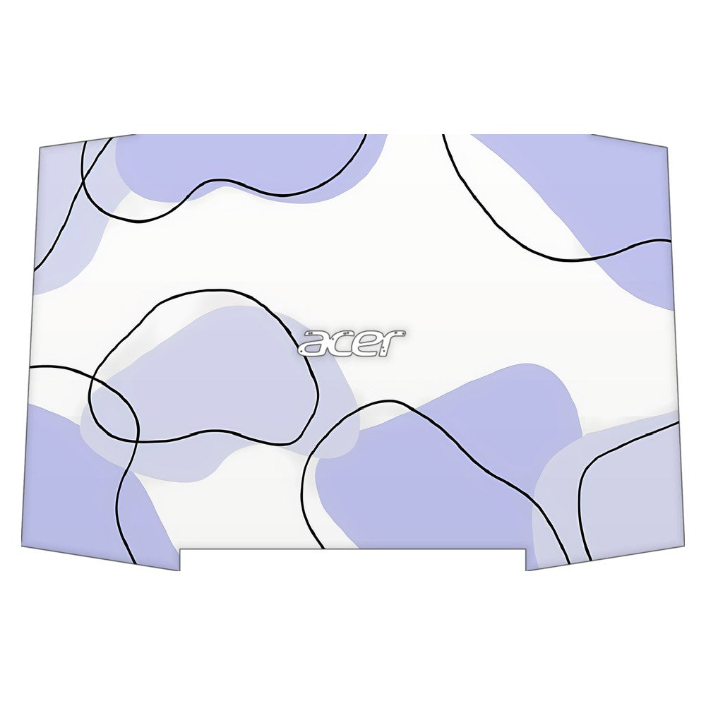 ACER Aspire VX 15 laptop skin - Minim Violet