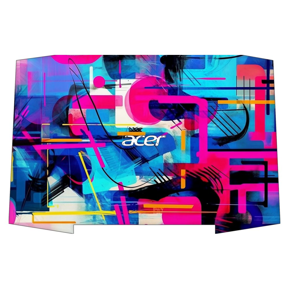 ACER Aspire VX 15 laptop skin - Modern Geometric Fusion