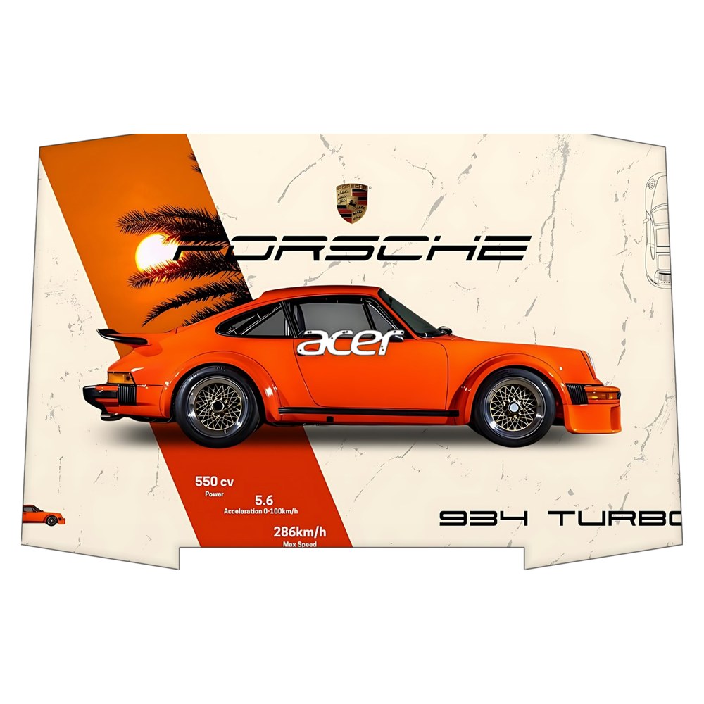 ACER Aspire VX5-591G laptop skin - Porsche 934