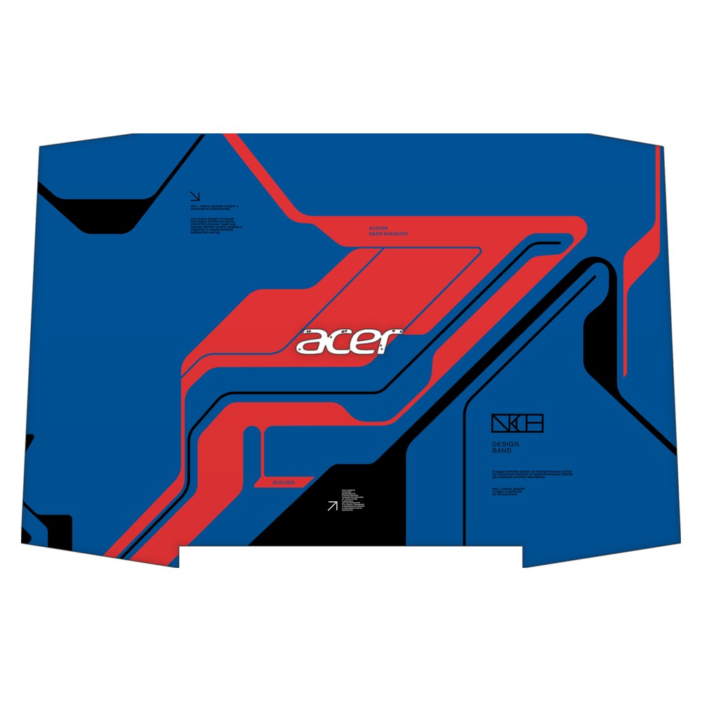 ACER Aspire VX 15 laptop skin - Prime Blue
