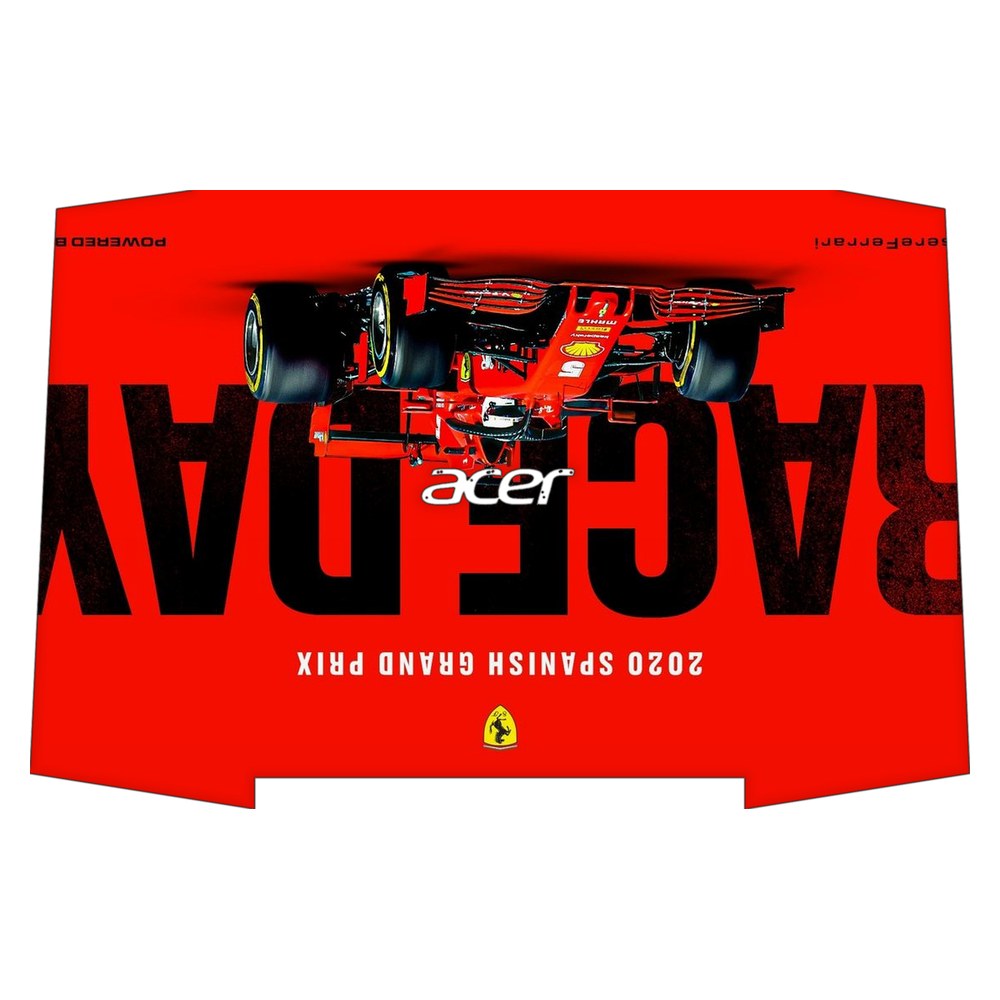 ACER Aspire VX5 laptop skin - RaceDay Ferrari Formula1