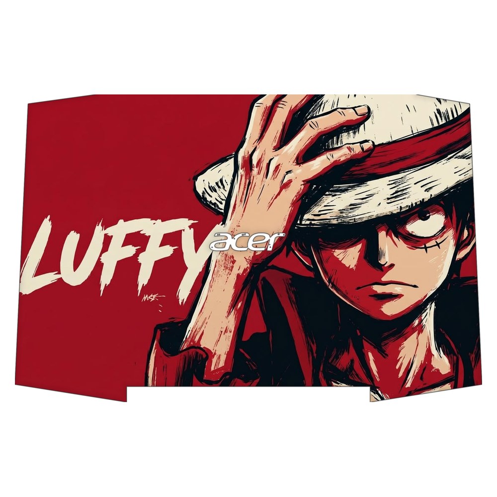 ACER Aspire VX5 laptop skin - Rubber Man Red