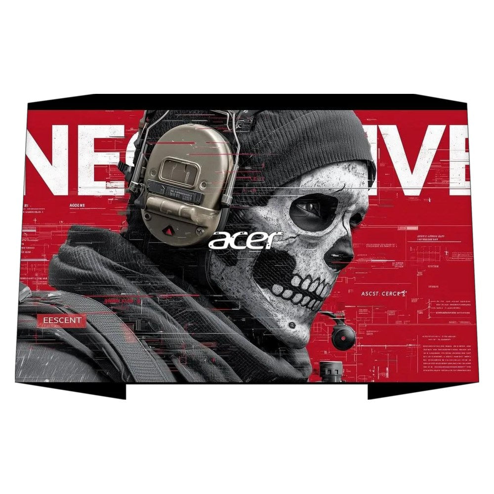 ACER Aspire VX 15 laptop skin - Tactical Skull