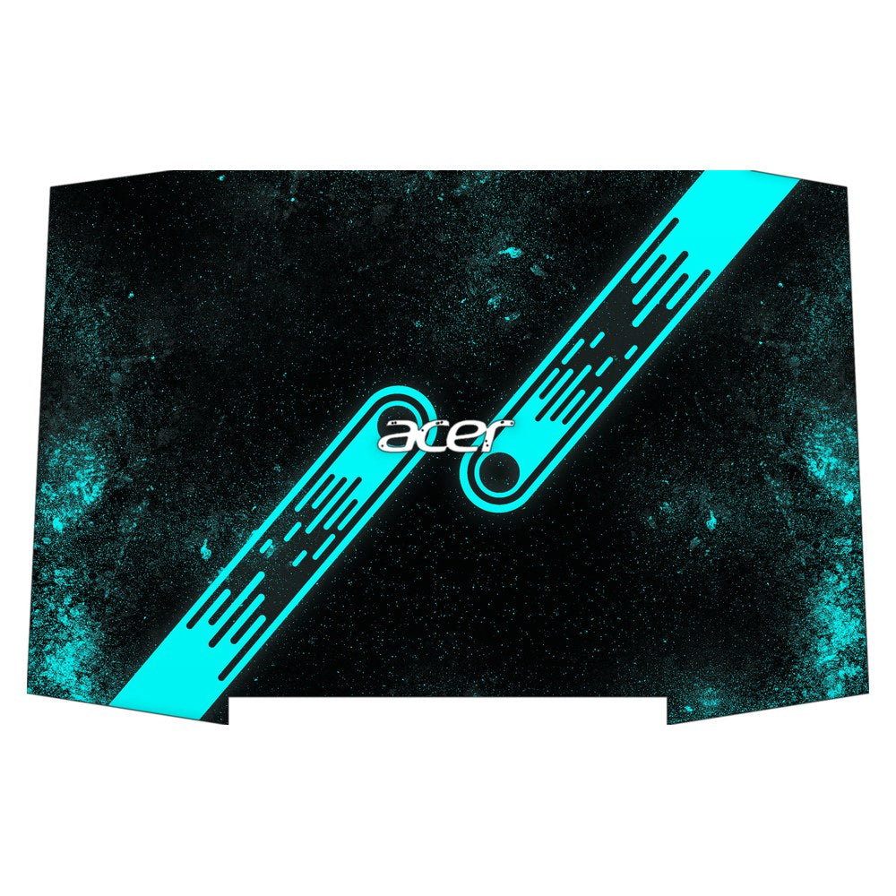 ACER Aspire VX5 laptop skin - Teal Tech