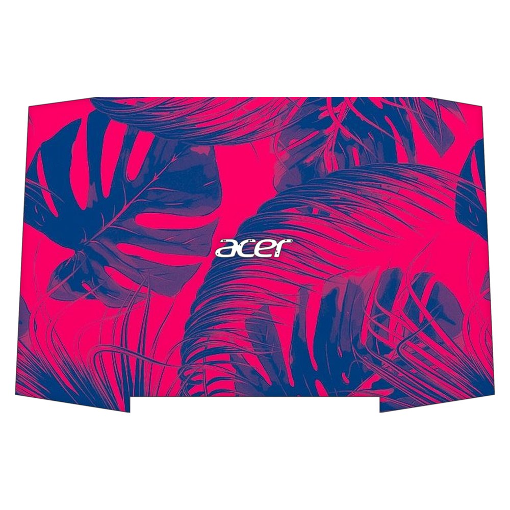 ACER Aspire VX5 laptop skin - Vibrant Neon Pink Foliage