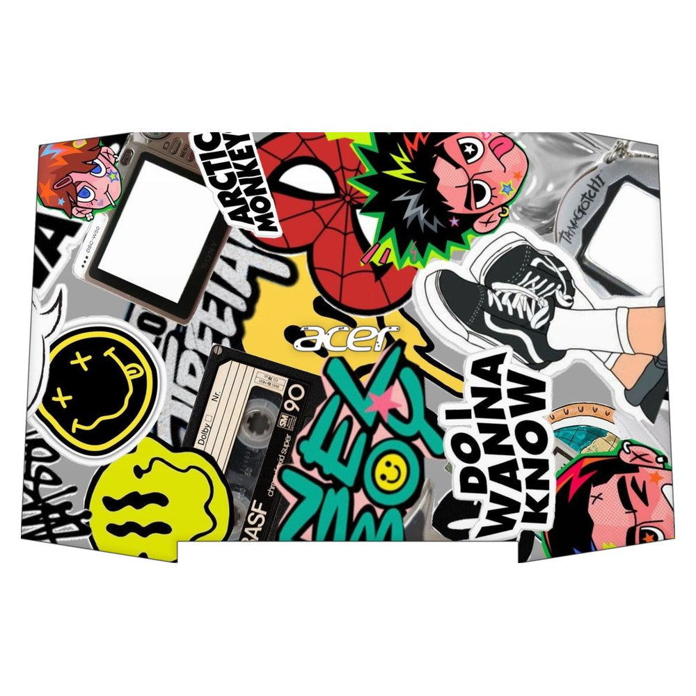 ACER Aspire VX 15 laptop skin - Y2K Nostalgia
