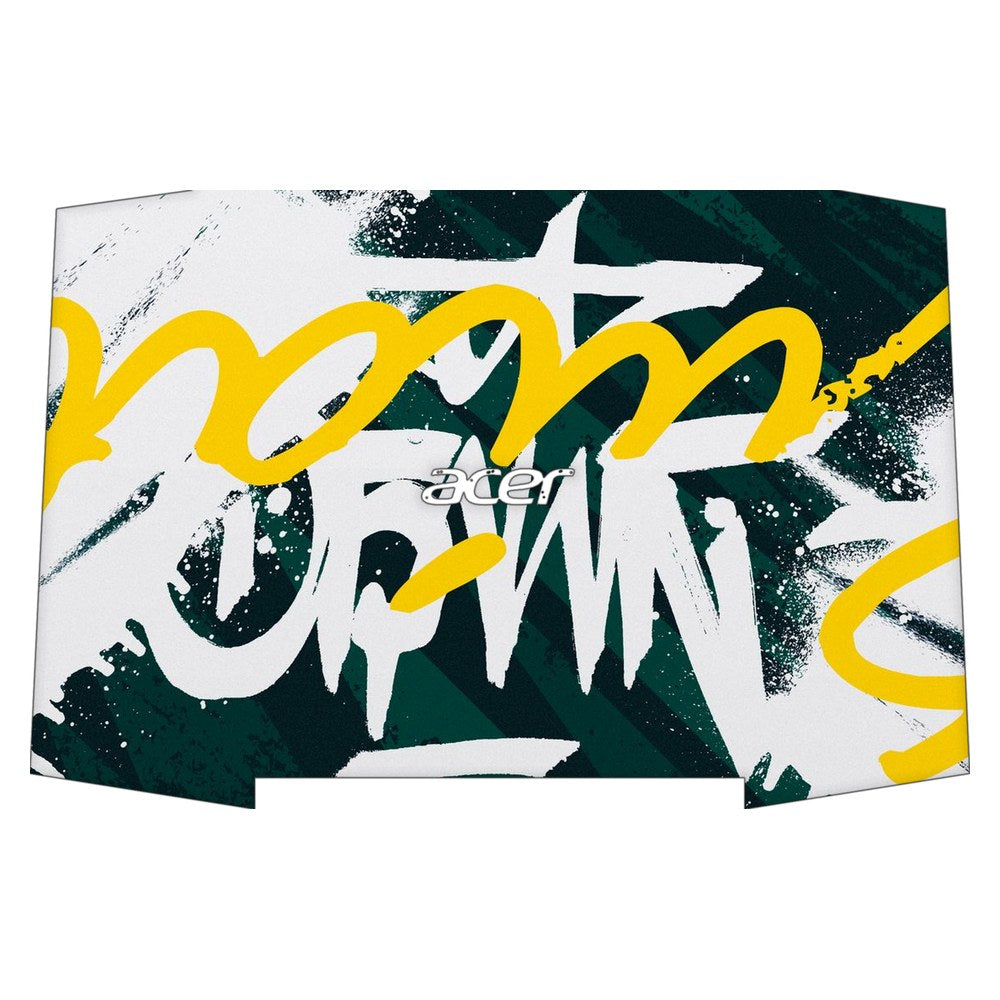 ACER Aspire VX5 laptop skin - Yellow Brush Strokes