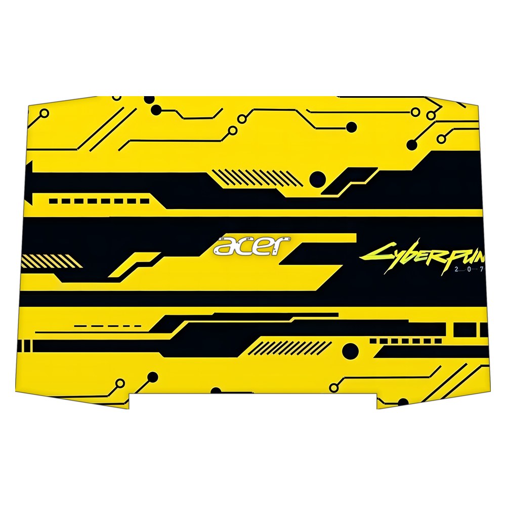 ACER Aspire VX 15 laptop skin - Yellow Circuit