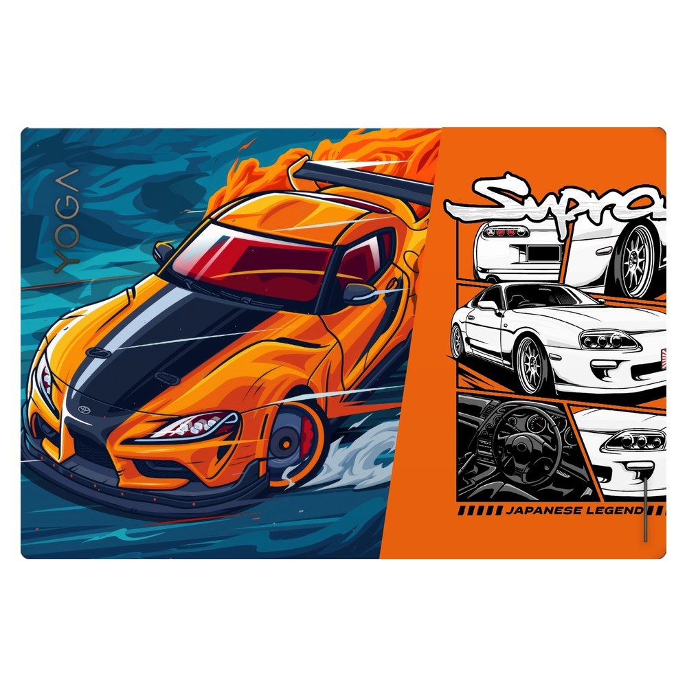Lenovo Yoga Book 9 13IRU8 laptop skin - Blazing Legend