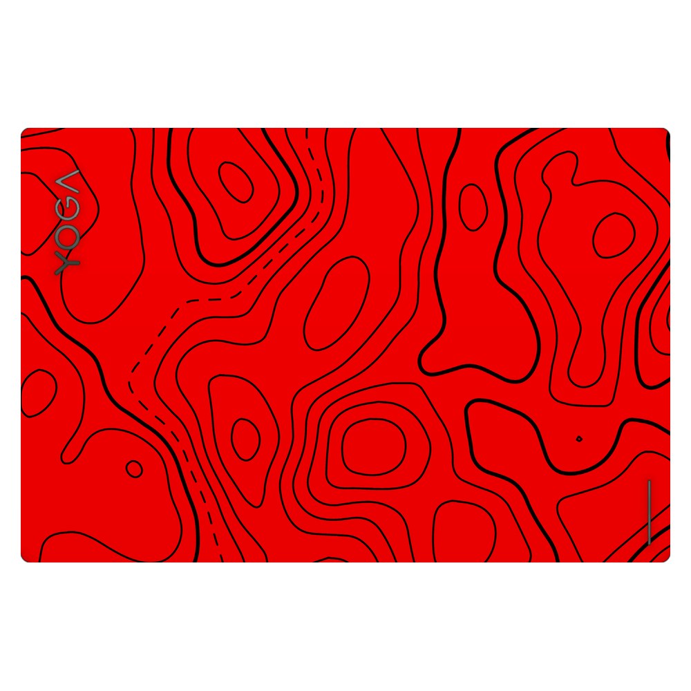 Lenovo Yoga Book 9 13IRU8 laptop skin - Damascus Red