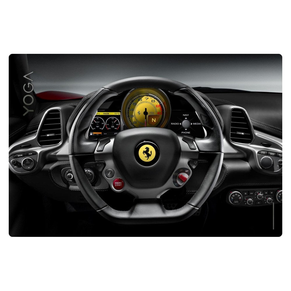 Lenovo Yoga Book 9 13IRU8 laptop skin - Ferrari Cockpit
