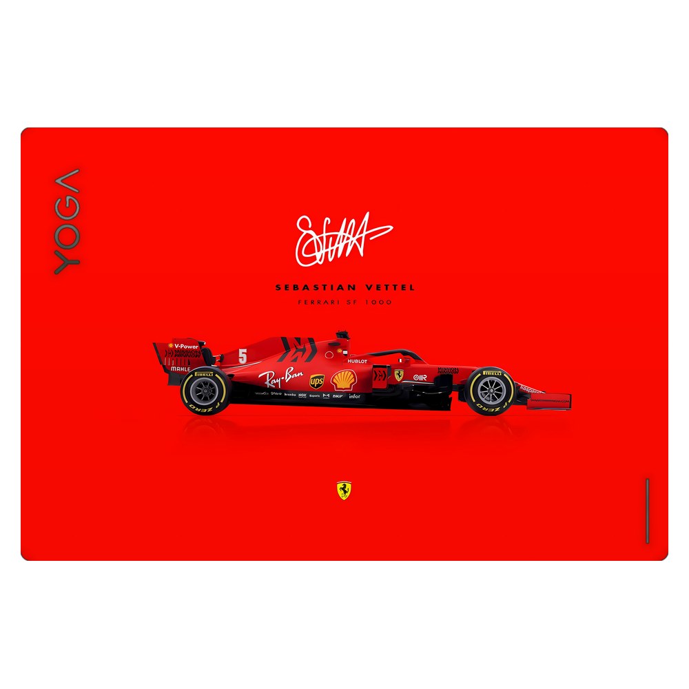 Lenovo Yoga Book 9 13IRU8 laptop skin - Ferrari