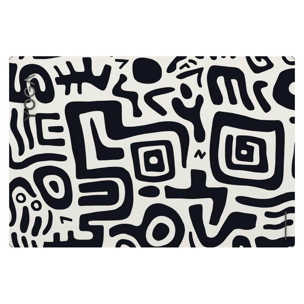 Lenovo Yoga Book 9 13IRU8 laptop skin - Minimalist Tribal Elements