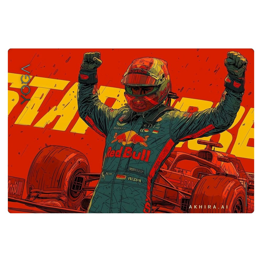 Lenovo Yoga Book 9 13IRU8 laptop skin - Red Bull Champion