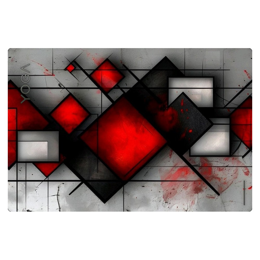 Lenovo Yoga Book 9 13IRU8 laptop skin - Red Squares