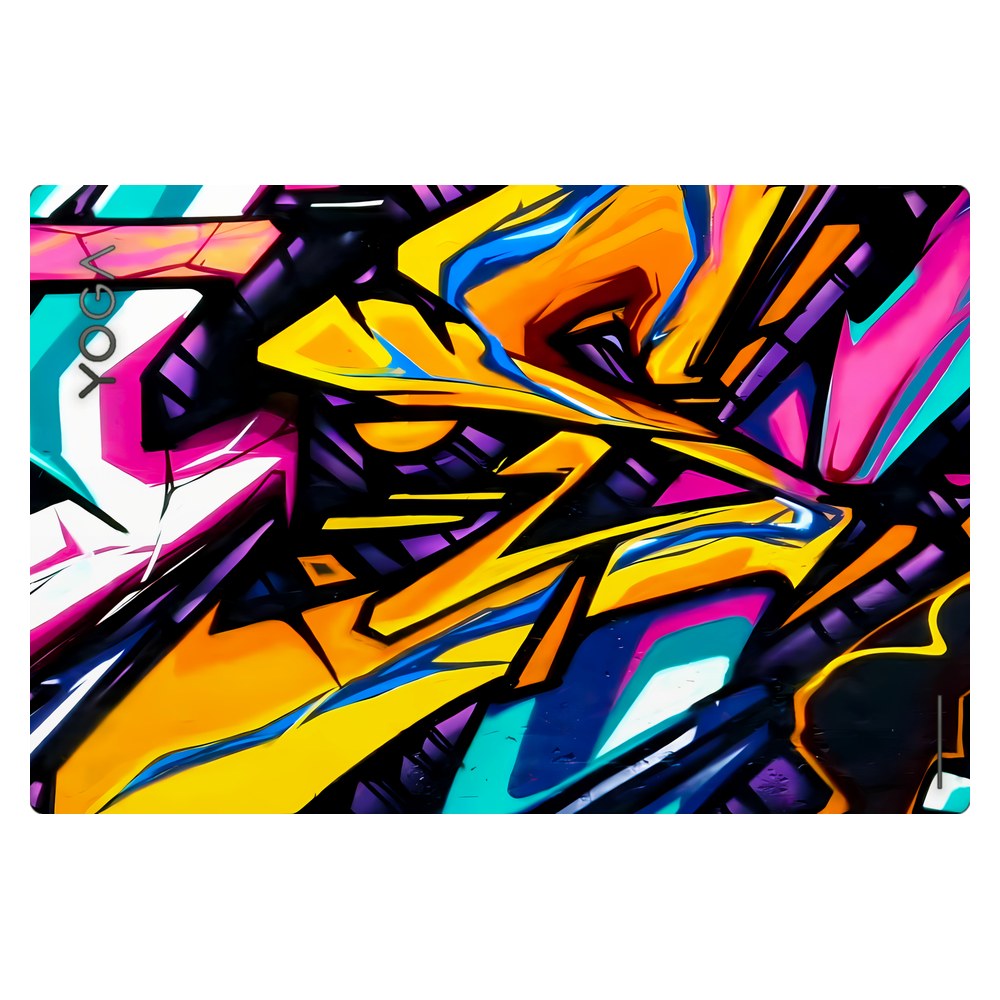 Lenovo Yoga Book 9 13IRU8 laptop skin - Urban Graffiti