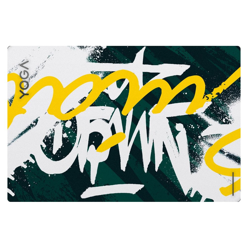 Lenovo Yoga Book 9 13IRU8 laptop skin - Yellow Brush Strokes
