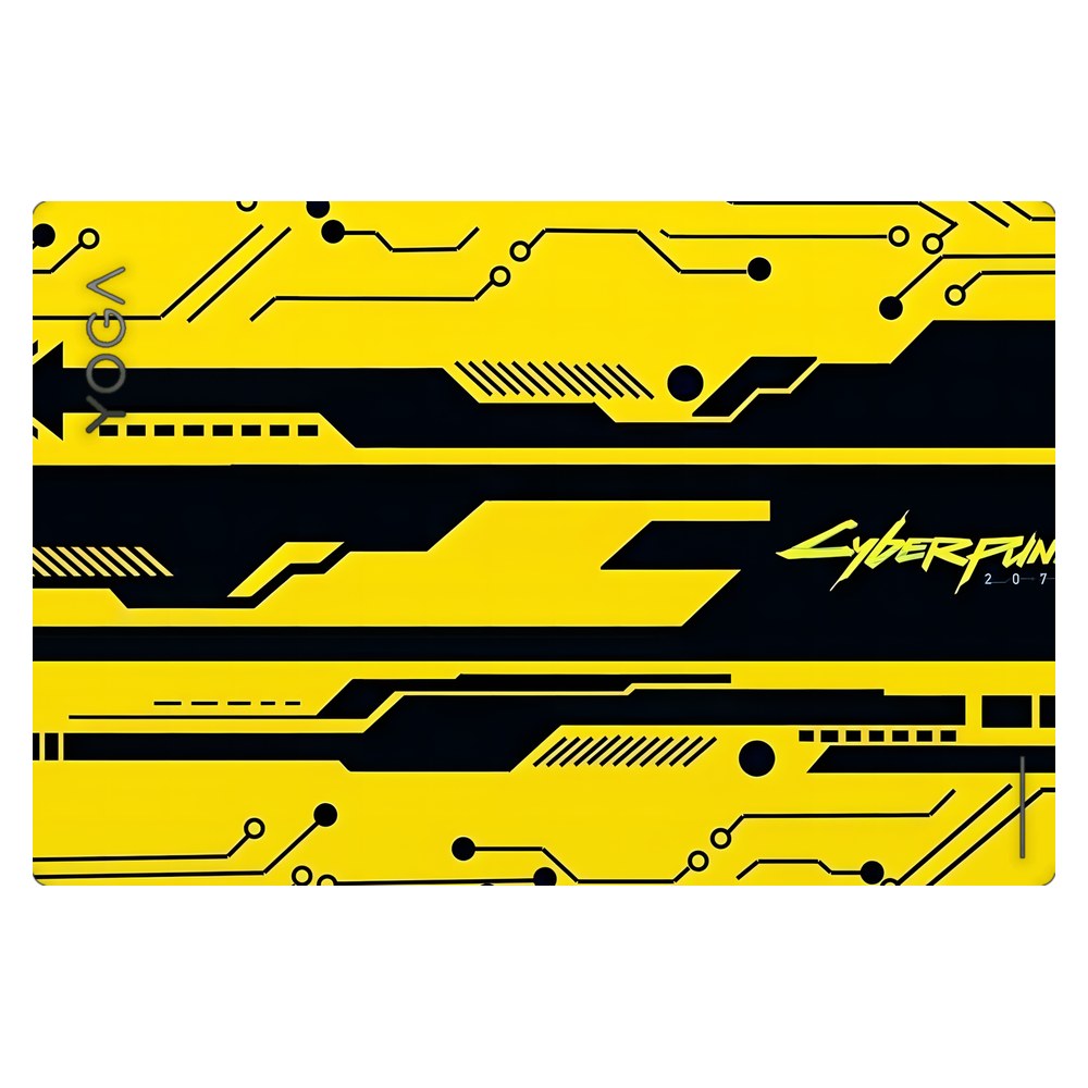 Lenovo Yoga Book 9 13IRU8 laptop skin - Yellow Circuit